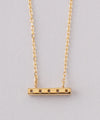 petit Hanging Diamond Bar Necklace