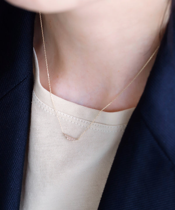 ROSETEN・スタックダイヤネックレス