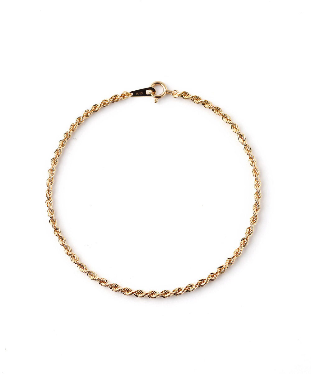 SIENA ROSE】Signature・ロープチェーンブレスレット｜SANPO ONLINE