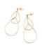 Chain drop earrings