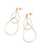 Chain drop earrings