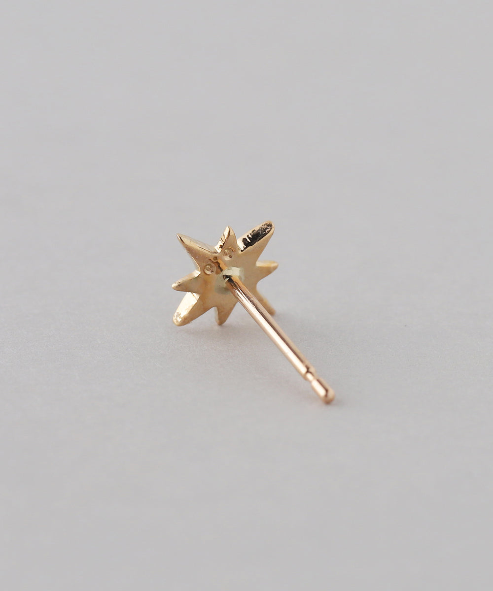SIENAROSE】スターモチーフダイヤピアス｜アネモネ・シエナロゼ