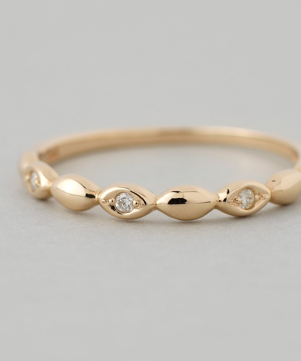 【新品未使用】シエナロゼ　ひし形ソロモンリング　7号　SIENAROSE シエナロゼ（SIENA ROSE）リング 光の橋 7号 - メルカリ