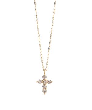 cross diamond necklace