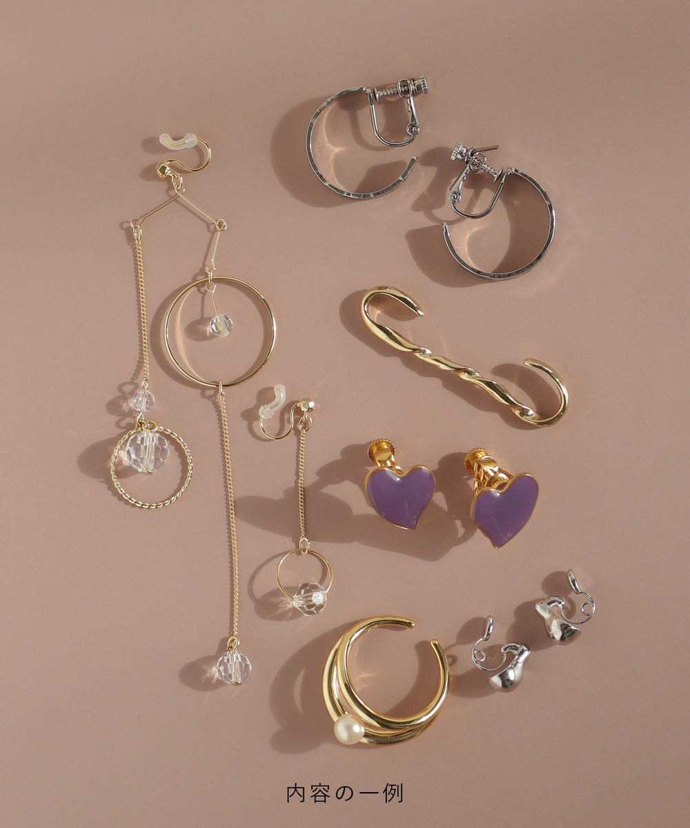 mimi33】SURPRISE BAG 2026[イヤリング]｜アネモネ・シエナロゼ