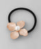 Pearl x Metal Flower Hair Tie