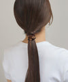 メタルプレートヘアゴム