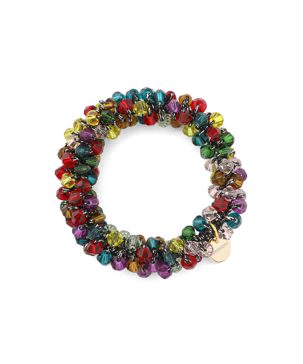 ANEMONE】カラービーズシュシュ｜アネモネ・シエナロゼ・ミミサン