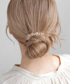 ビーズヘアゴム