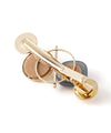 Muted color random motif clip