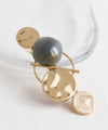 Muted color random motif clip