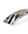 Multi-patterned square barrette