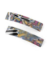 Multi-patterned square barrette