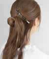 Nuanced Pattern Slim Barrette