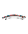 Multi-patterned square barrette