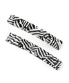 Multi-patterned square barrette