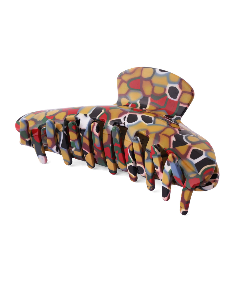 小物 hana ANEMONE HAIR】マルチ柄バンス｜アネモネ・シエナロゼ・ミミサンジュウ