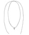 Metal Heart Cord Necklace