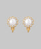 Pearl and Bijou Flower Earrings