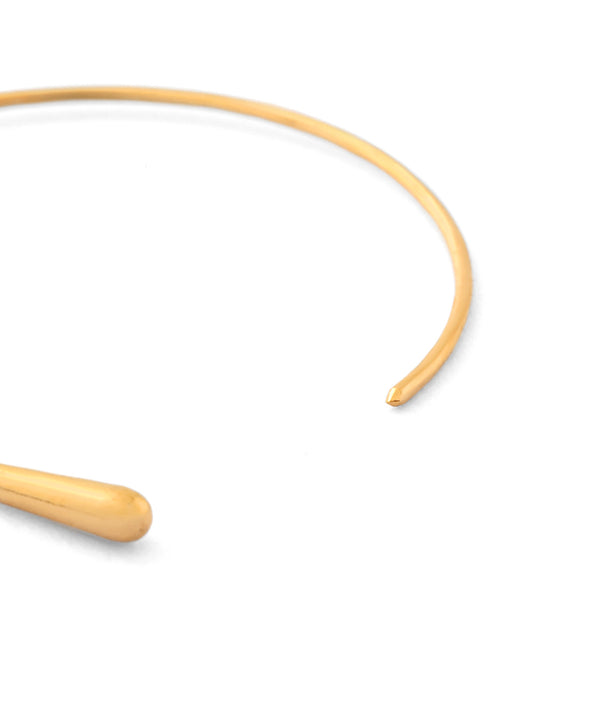 スリムドロップフックピアス