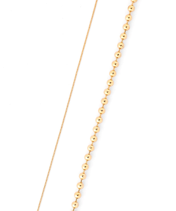 2WAYボールチェーンネックレス