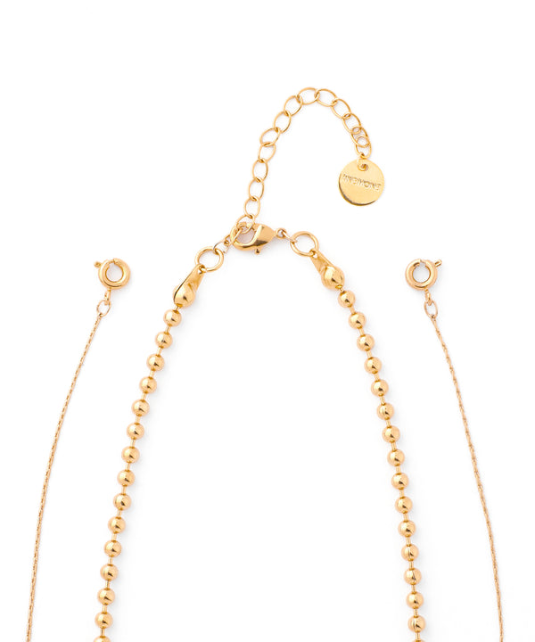 2WAYボールチェーンネックレス