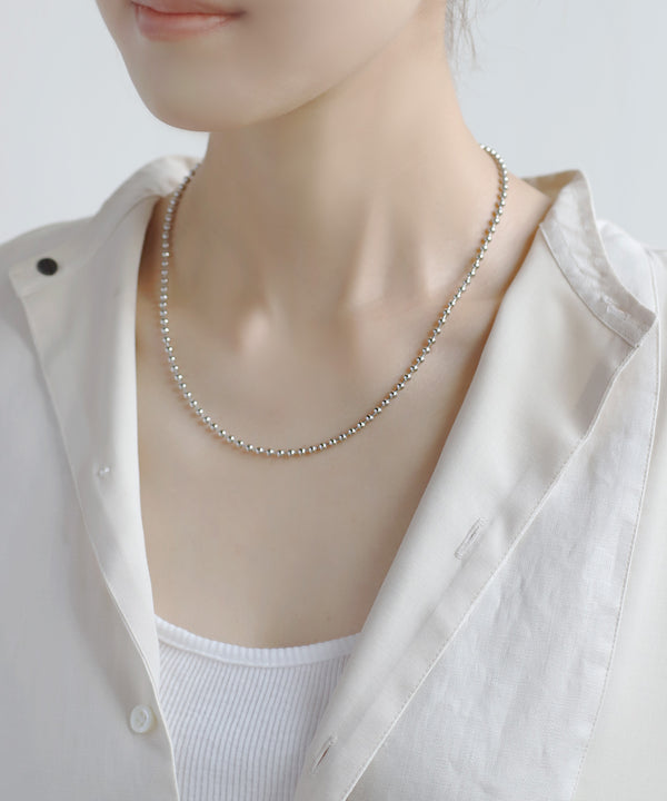 2WAYボールチェーンネックレス