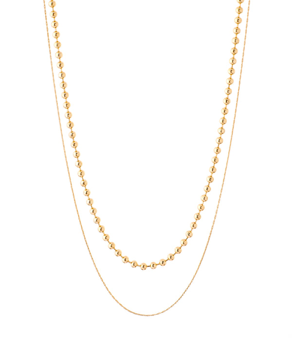 2WAYボールチェーンネックレス