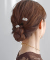 Pearl Flower Comb (Set of 2)