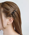 ビーズリボンヘアピン