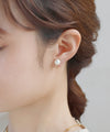 Shiny Pearl Mini Earrings