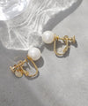 Shiny Pearl Mini Earrings