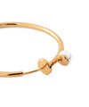 Pearl Point Hoop Earrings