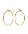 Beaded Hoop Earrings