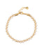 Pearl and bead bracelet