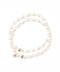 Pearl and Bead Double-Strand Bracelet