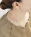 Bijou x pearl double choker
