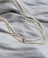 Bijou x pearl double choker