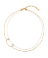 Bijou x pearl double choker