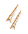 Marble color clips (set of 2)