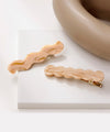 Marble color clips (set of 2)