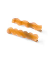 Marble color clips (set of 2)