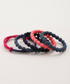 Multi-design hair ties (set of 5)