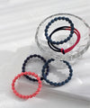 Multi-design hair ties (set of 5)