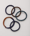 Multi-design hair ties (set of 5)