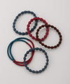Multi-design hair ties (set of 5)