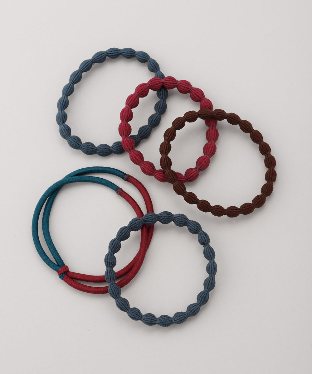 オーダー商品*。おなまえヘアゴム ANEMONE】マルチデザインヘアゴム[5本セット]｜SANPO ONLINE(サンポー