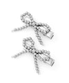 Beaded ribbon clips (set of 2)