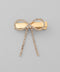 Jeweled Ribbon Mini Clip