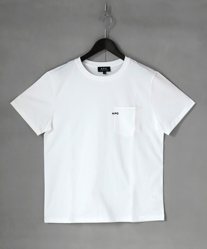 【A.P.C.】HOMME S/S POCKET TEE[Tシャツ]